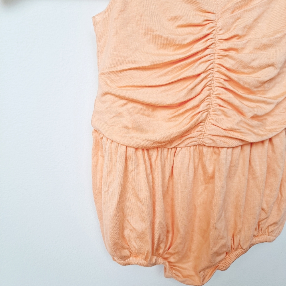 ✔SOLD✔Kate Quinn Ruched Bubble Romper - Picture 4 of 5